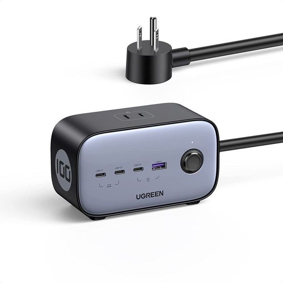 UGREEN 100W USB C Charging Station,USB C, Desktop  3 AC, 3 USB C and 1 USB A - Picture 1 of 8